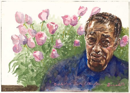 Tony Bennett Ellington Painting
